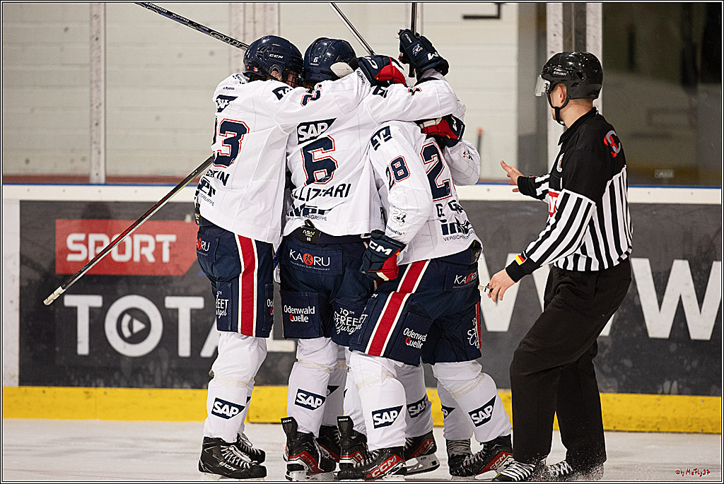 4. Finale Spiel U17 Kölner Junghaie - Jungadler Mannheim 1:5, 21.04.2024