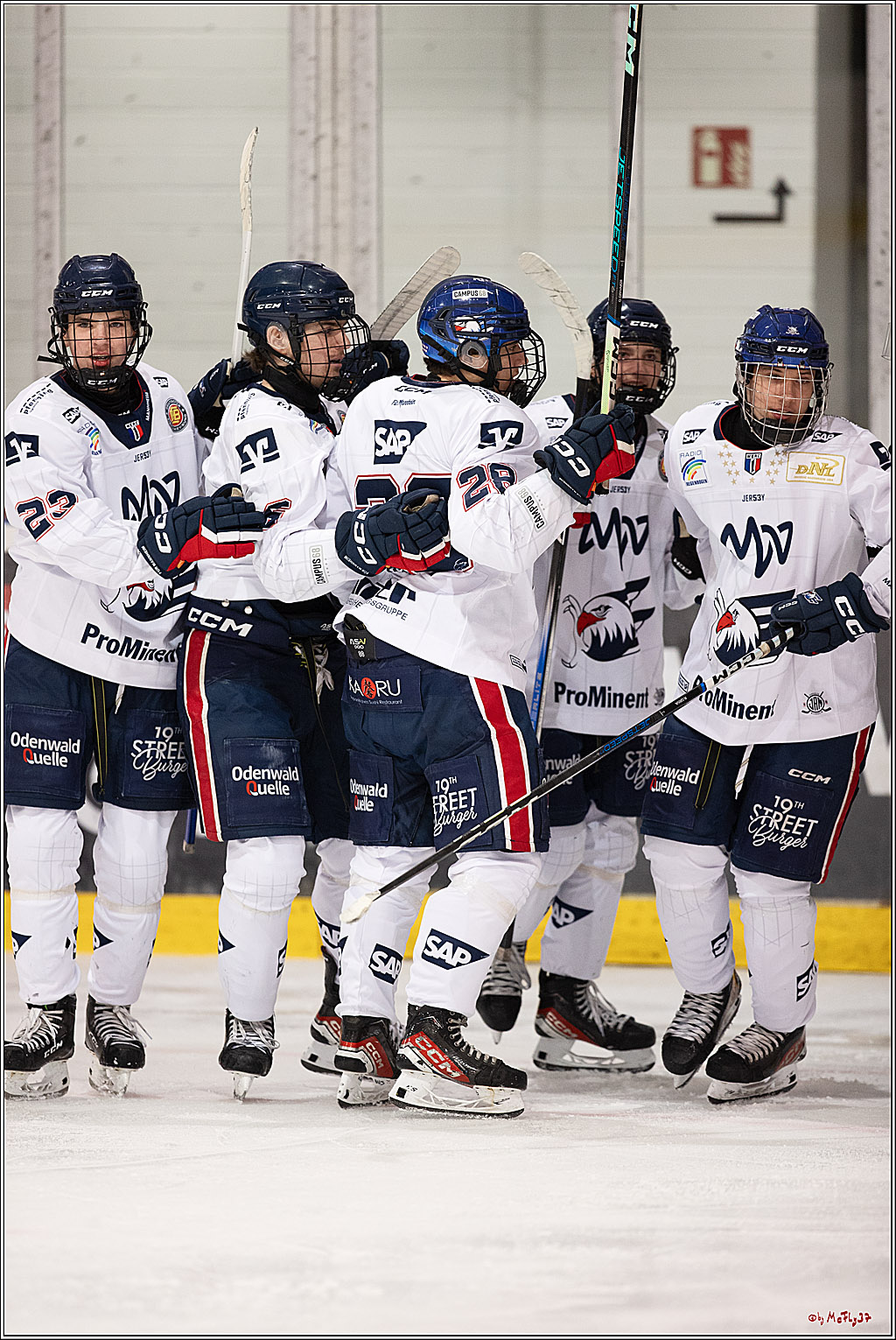 4. Finale Spiel U17 Kölner Junghaie - Jungadler Mannheim 1:5, 21.04.2024