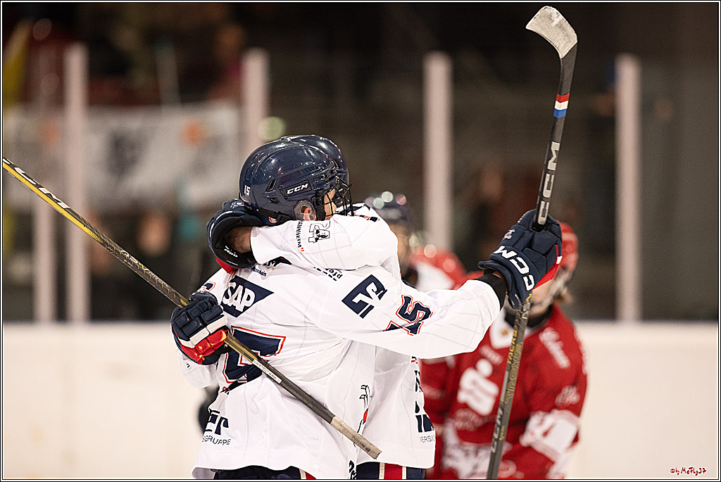 4. Finale Spiel U17 Kölner Junghaie - Jungadler Mannheim 1:5, 21.04.2024
