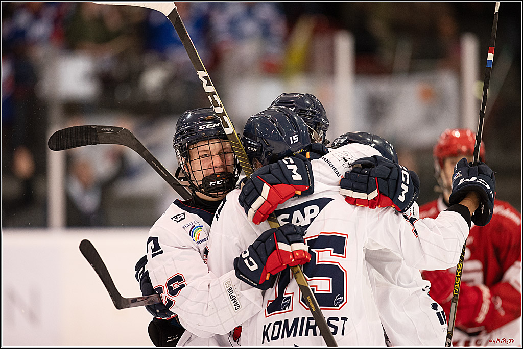 4. Finale Spiel U17 Kölner Junghaie - Jungadler Mannheim 1:5, 21.04.2024
