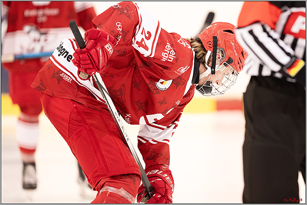 4. Finale Spiel U17 Kölner Junghaie - Jungadler Mannheim 1:5, 21.04.2024