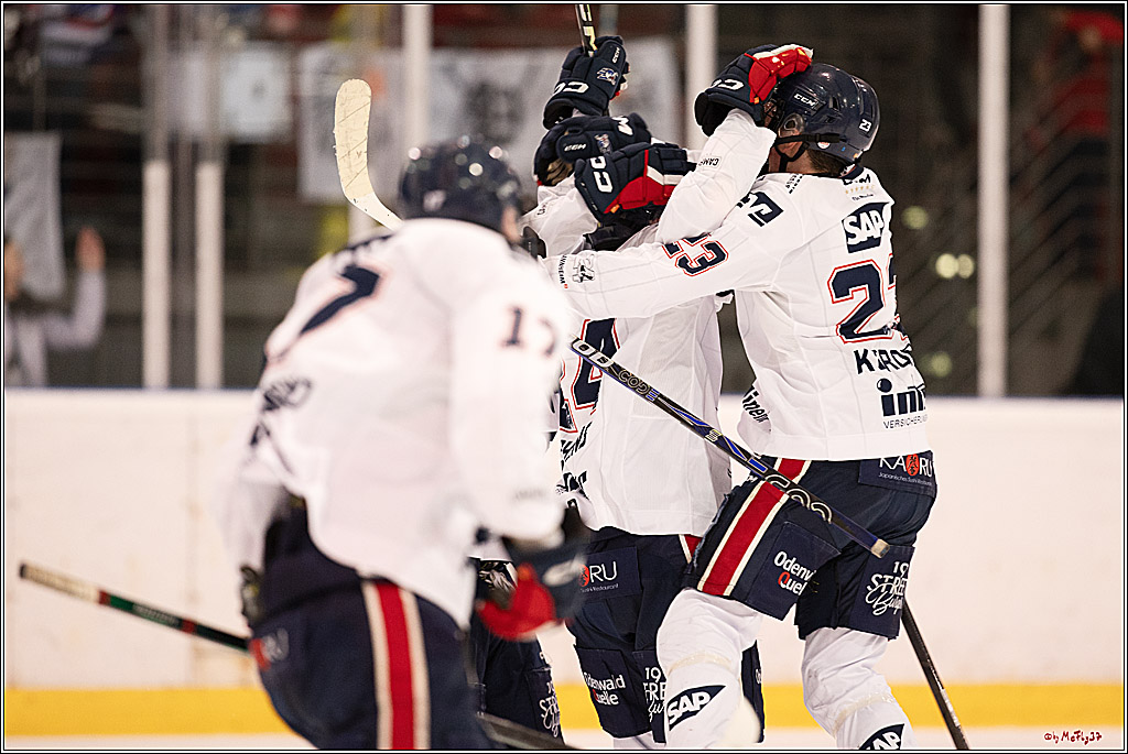 4. Finale Spiel U17 Kölner Junghaie - Jungadler Mannheim 1:5, 21.04.2024