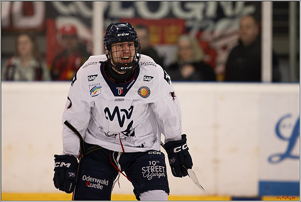 4. Finale Spiel U17 Kölner Junghaie - Jungadler Mannheim 1:5, 21.04.2024