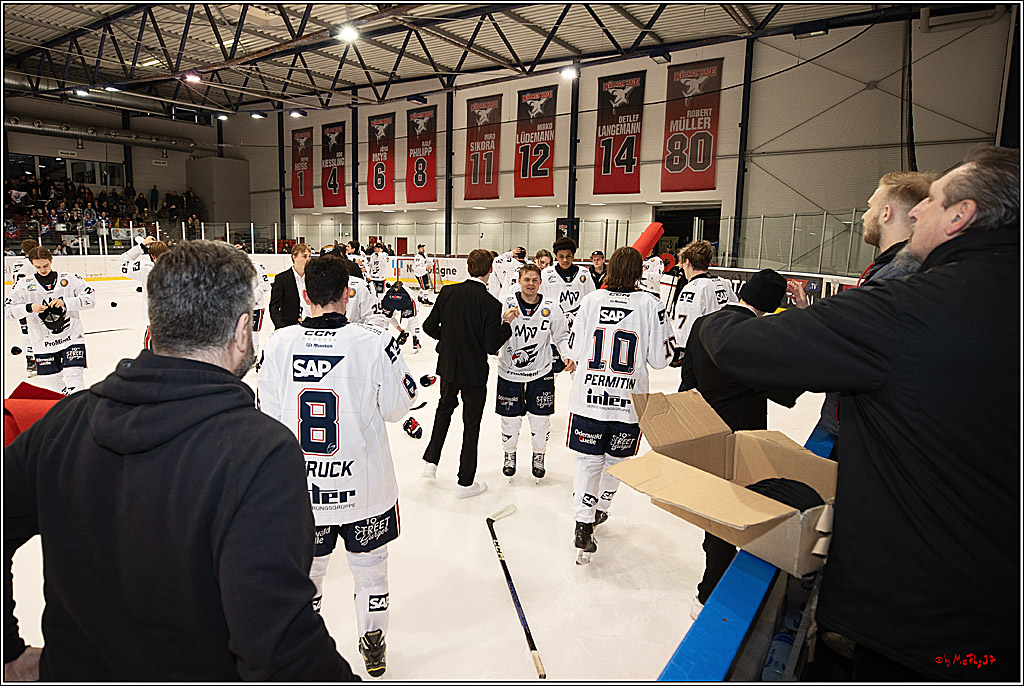 4. Finale Spiel U17 Kölner Junghaie - Jungadler Mannheim 1:5, 21.04.2024