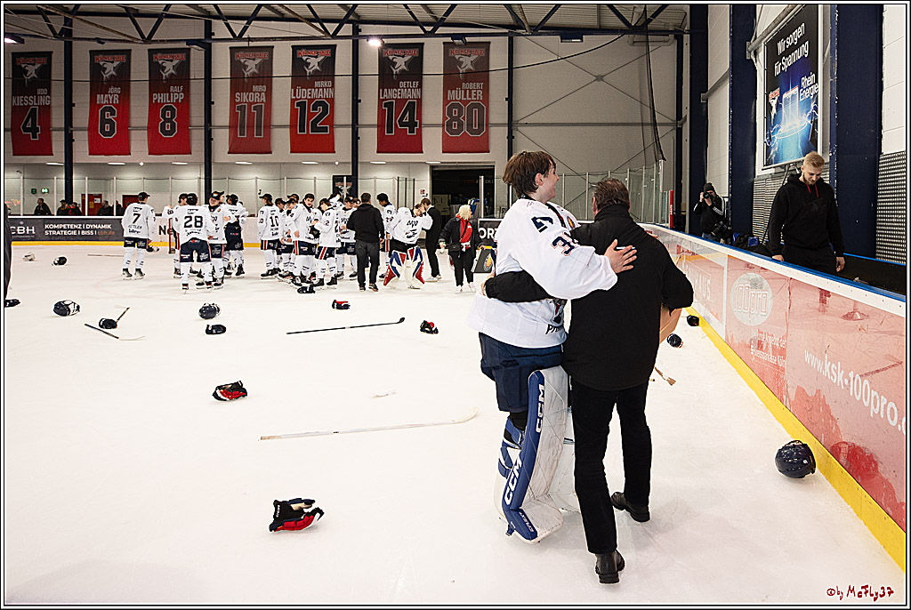 4. Finale Spiel U17 Kölner Junghaie - Jungadler Mannheim 1:5, 21.04.2024