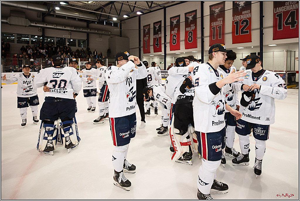 4. Finale Spiel U17 Kölner Junghaie - Jungadler Mannheim 1:5, 21.04.2024
