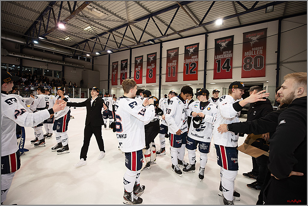 4. Finale Spiel U17 Kölner Junghaie - Jungadler Mannheim 1:5, 21.04.2024