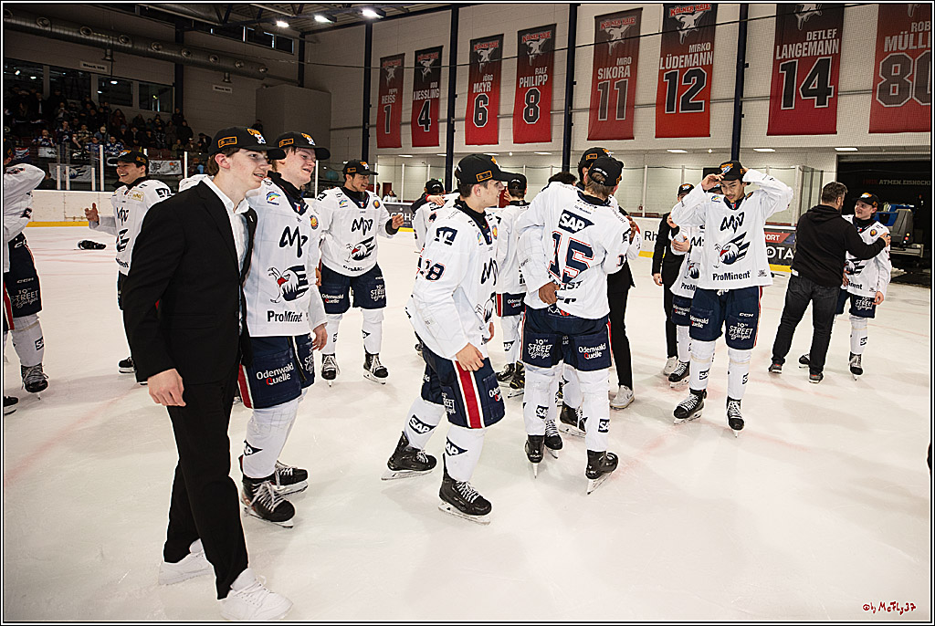 4. Finale Spiel U17 Kölner Junghaie - Jungadler Mannheim 1:5, 21.04.2024