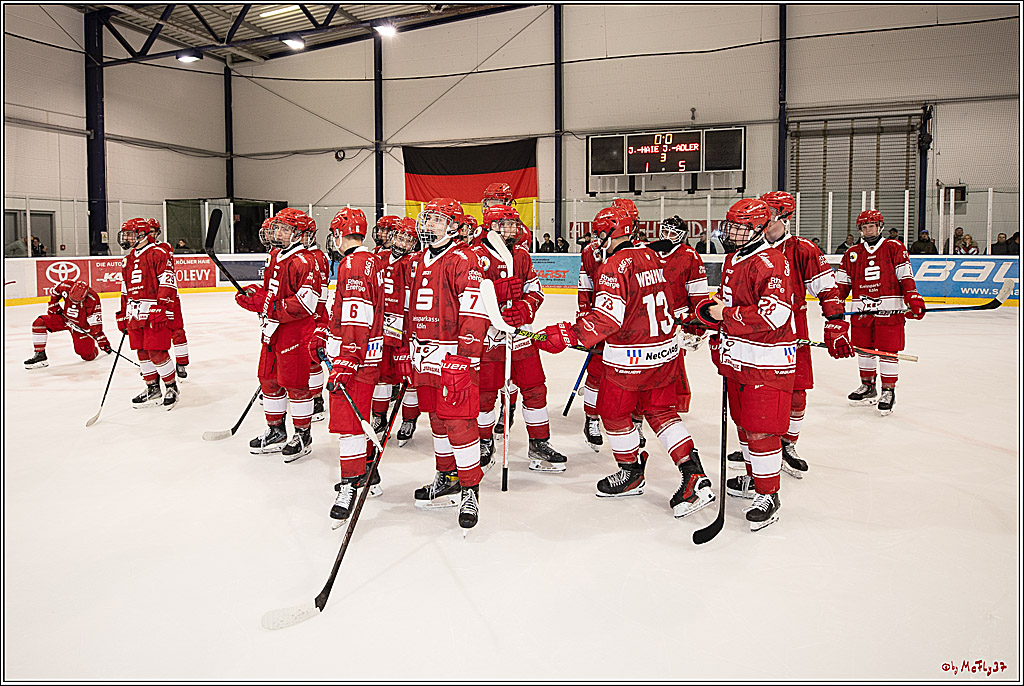 4. Finale Spiel U17 Kölner Junghaie - Jungadler Mannheim 1:5, 21.04.2024