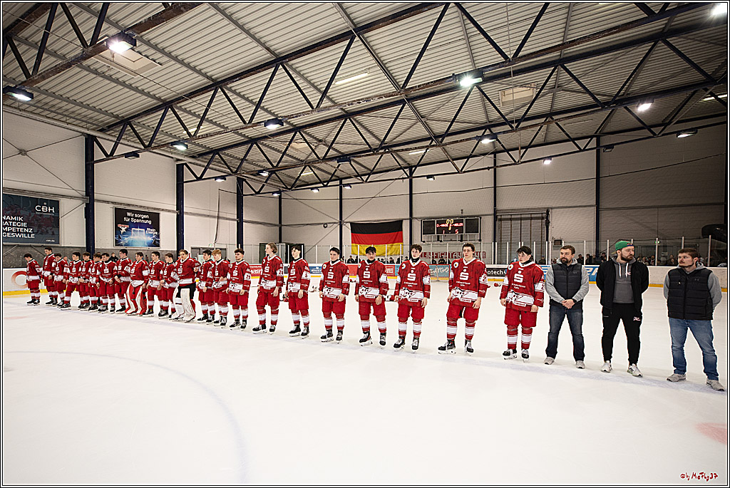 4. Finale Spiel U17 Kölner Junghaie - Jungadler Mannheim 1:5, 21.04.2024