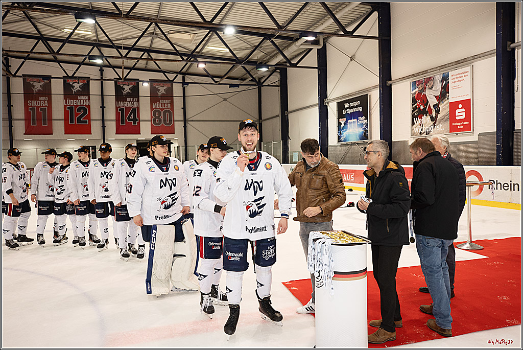 4. Finale Spiel U17 Kölner Junghaie - Jungadler Mannheim 1:5, 21.04.2024