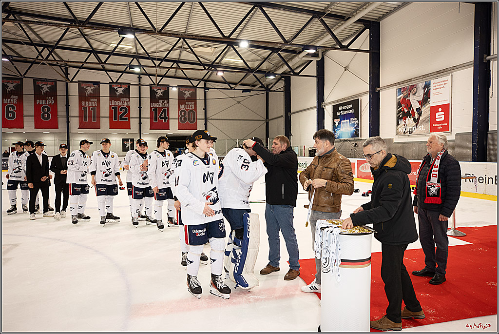 4. Finale Spiel U17 Kölner Junghaie - Jungadler Mannheim 1:5, 21.04.2024