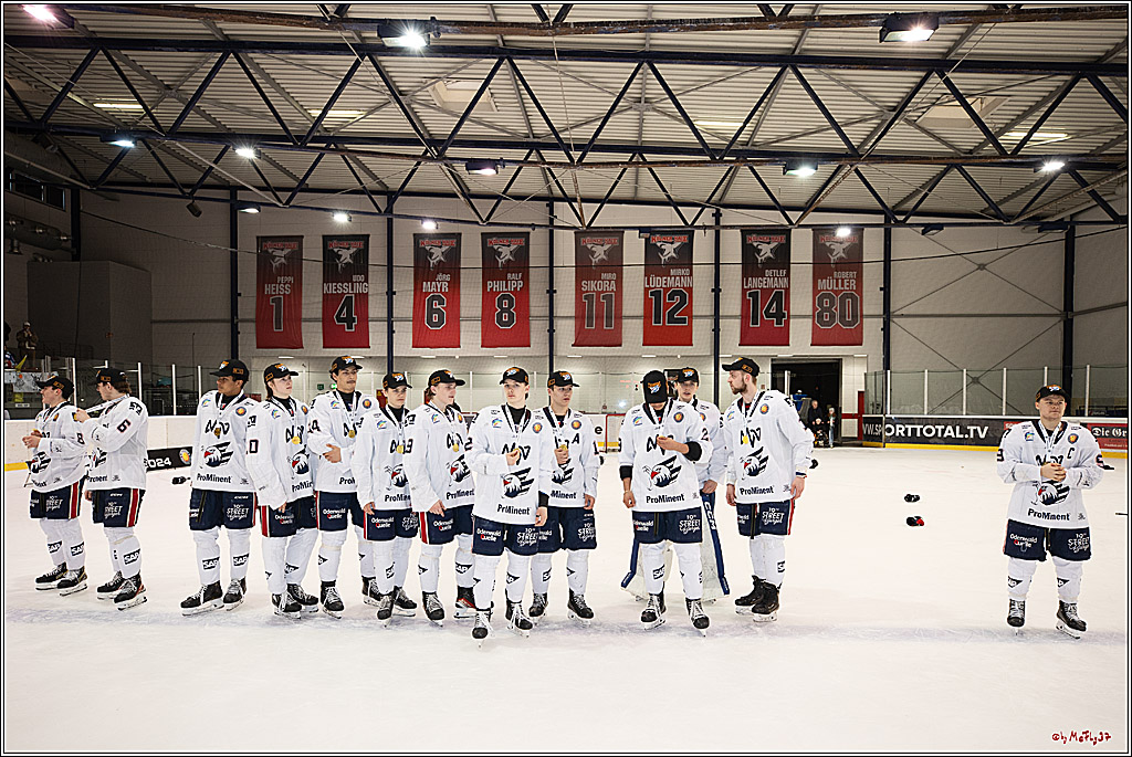 4. Finale Spiel U17 Kölner Junghaie - Jungadler Mannheim 1:5, 21.04.2024