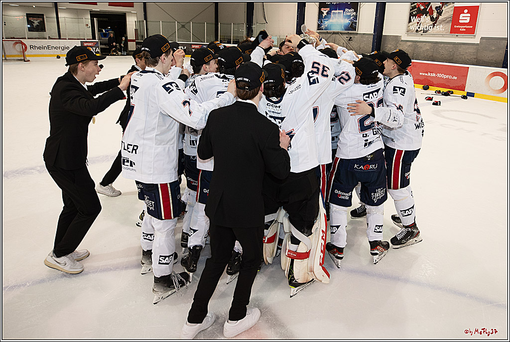 4. Finale Spiel U17 Kölner Junghaie - Jungadler Mannheim 1:5, 21.04.2024
