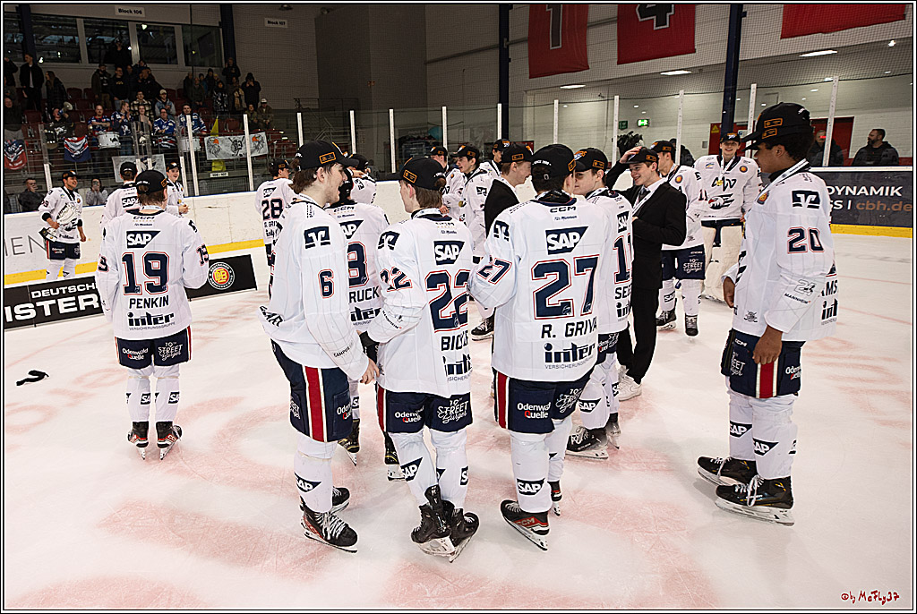 4. Finale Spiel U17 Kölner Junghaie - Jungadler Mannheim 1:5, 21.04.2024
