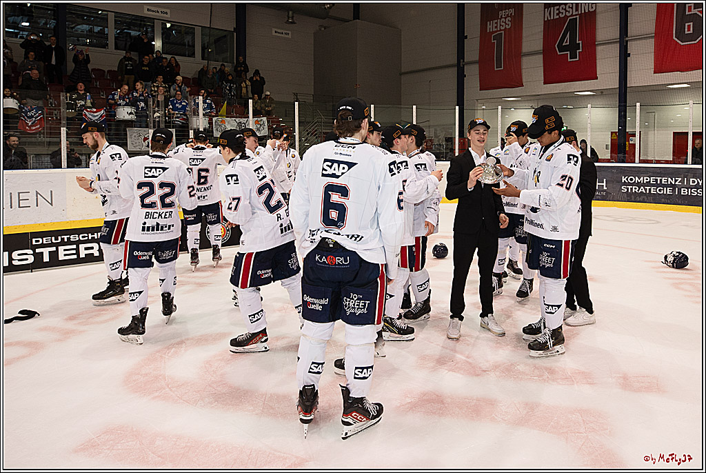 4. Finale Spiel U17 Kölner Junghaie - Jungadler Mannheim 1:5, 21.04.2024