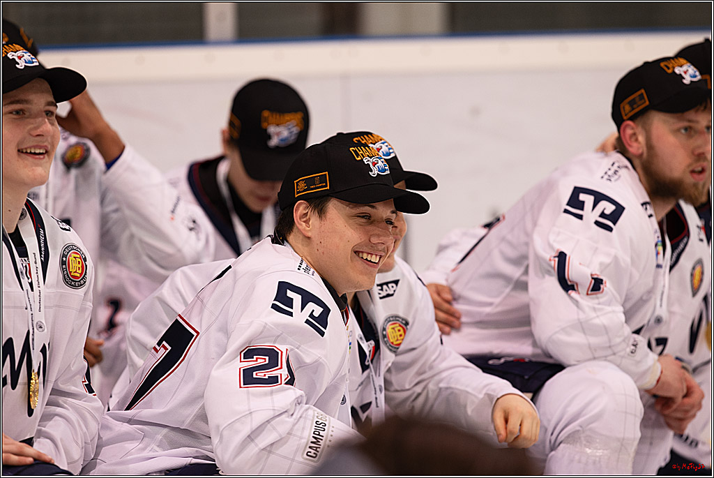 4. Finale Spiel U17 Kölner Junghaie - Jungadler Mannheim 1:5, 21.04.2024