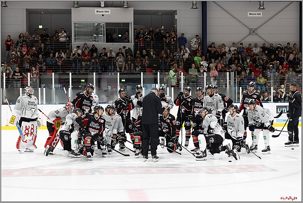 PENNY DEL 1 1. öffentliches Training; Köln, 11.08.2024