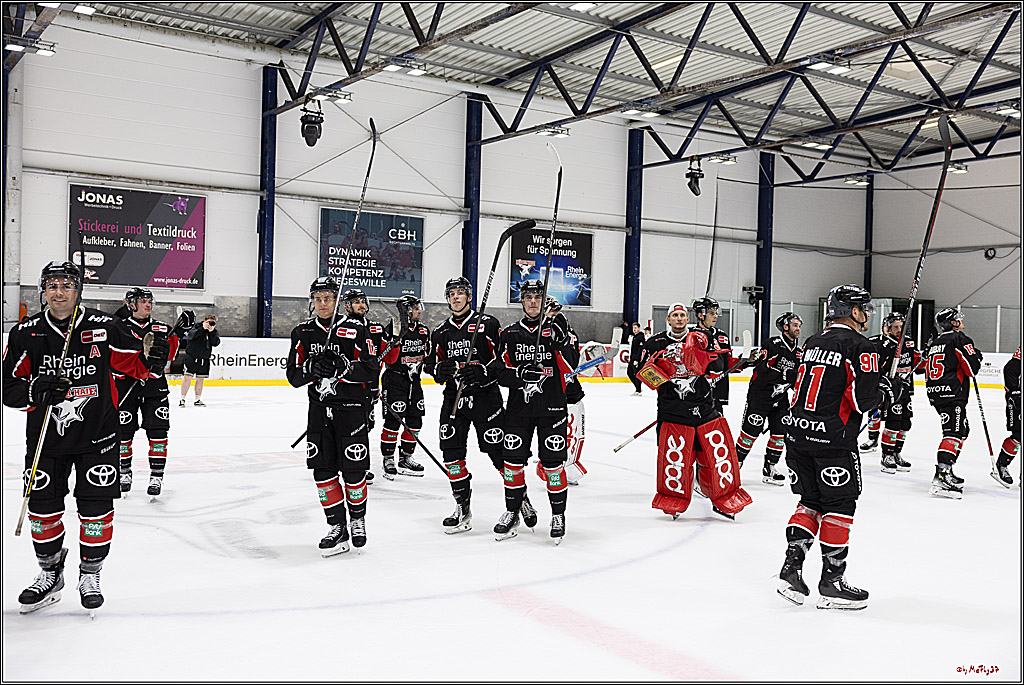 PENNY DEL, Testspiel Kölner Haie - Löwen Frankfurt 2-1; Köln, 25.08.2024