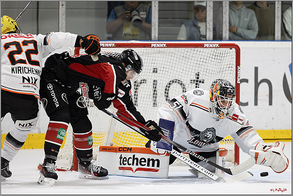PENNY DEL, Testspiel Kölner Haie - Löwen Frankfurt 2-1; Köln, 25.08.2024