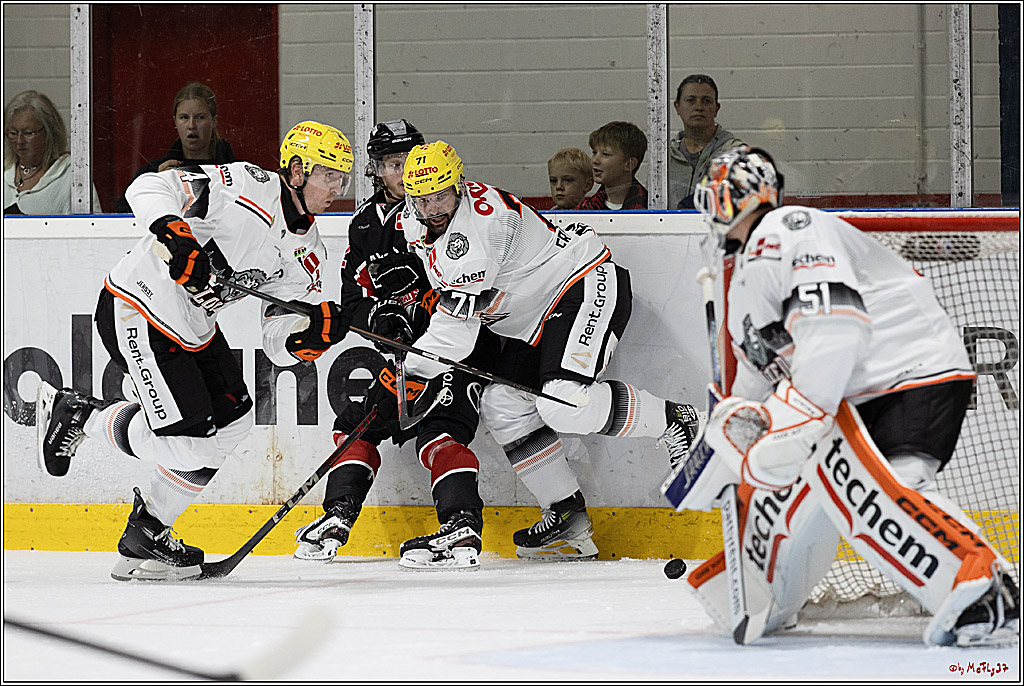 PENNY DEL, Testspiel Kölner Haie - Löwen Frankfurt 2-1; Köln, 25.08.2024