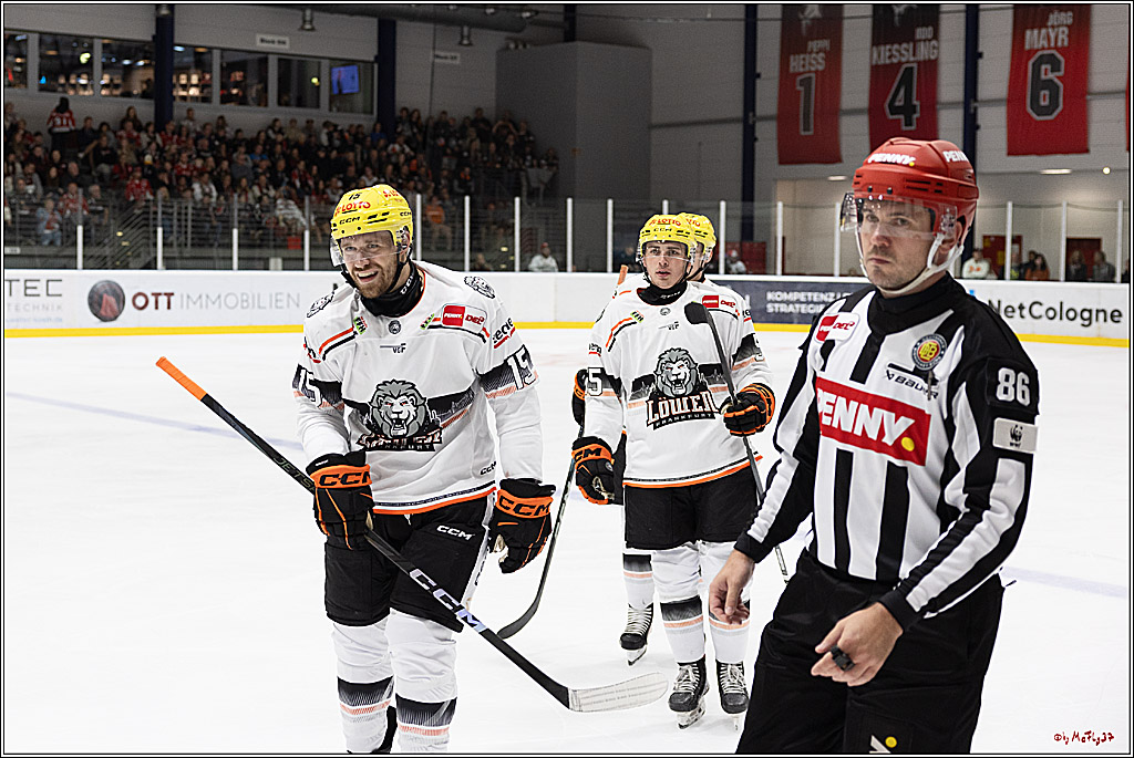 PENNY DEL, Testspiel Kölner Haie - Löwen Frankfurt 2-1; Köln, 25.08.2024