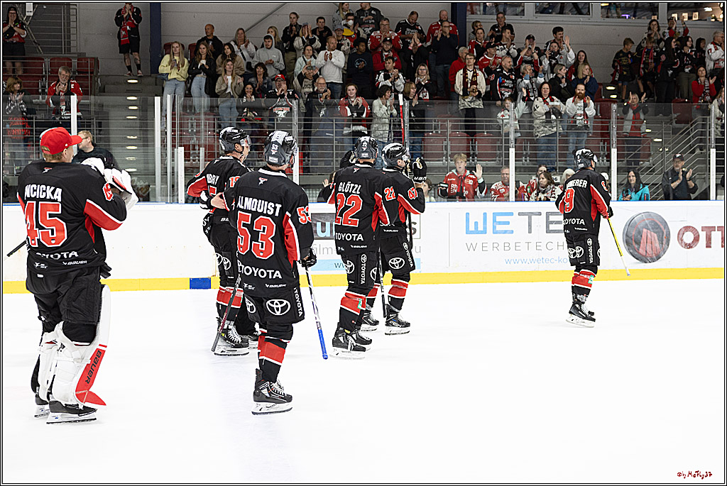 Testspiel Kölner Haie - Pioneers Vorarlberg 4-2; Köln, 08.09.2024