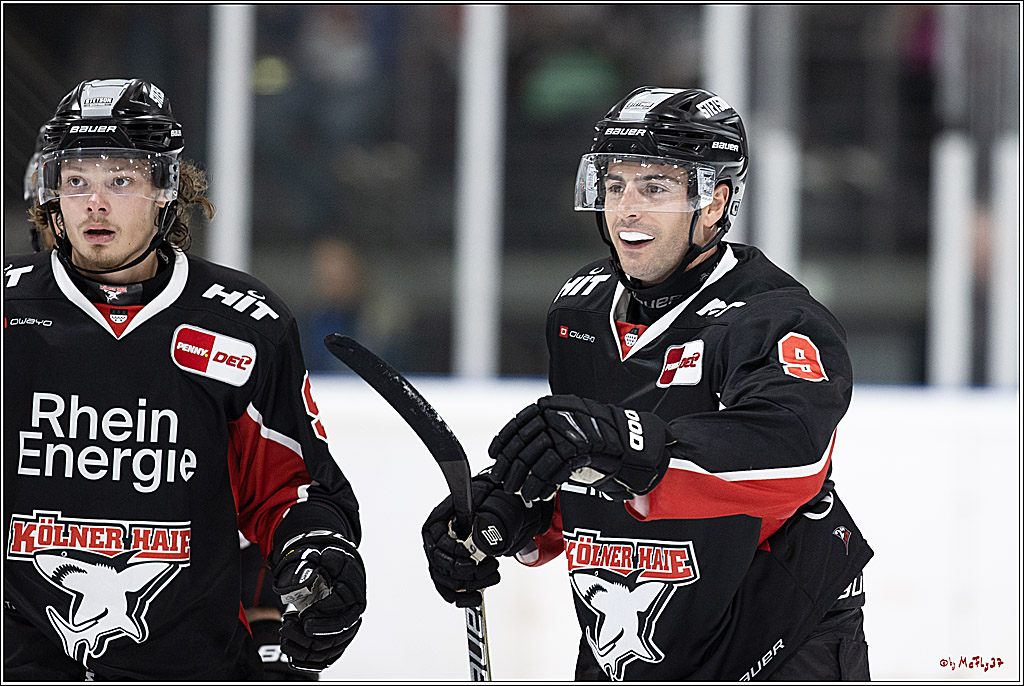 Testspiel Kölner Haie - Pioneers Vorarlberg 4-2; Köln, 08.09.2024