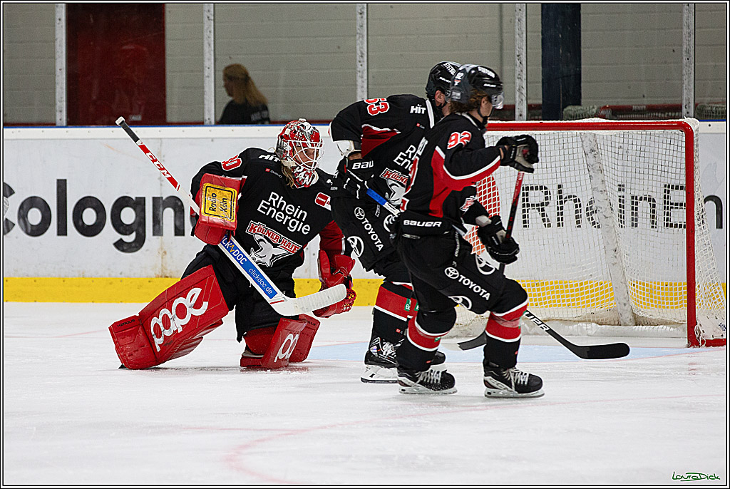 PENNY DEL;Testspiel Koelner Haie- Pioneers Vorarlberg; Koeln, 08.09.2024