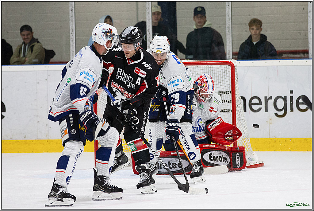 PENNY DEL;Testspiel Koelner Haie-Iserlohn Roosters; Koeln, 13.09.2024