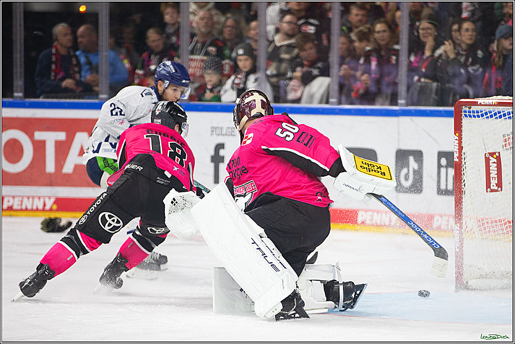 PENNY DEL; Koelner Haie- Staubing Tigers; Koeln, 03.10.2024