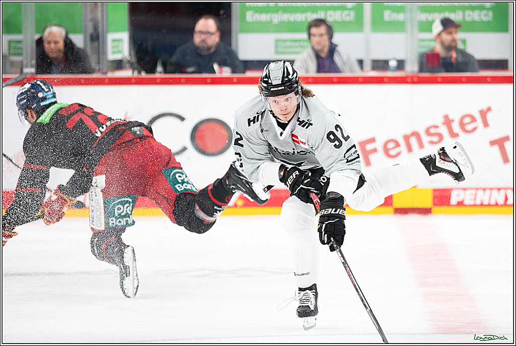 PENNY DEL; Duesseldorfer EG-Koelner Haie; Duesseldorf, 18.10.2024