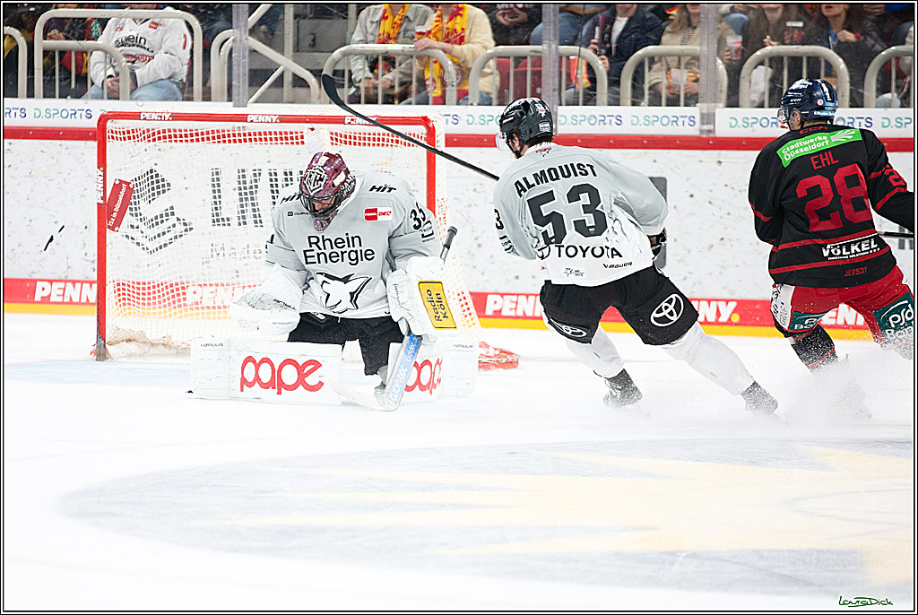 PENNY DEL; Duesseldorfer EG-Koelner Haie; Duesseldorf, 18.10.2024
