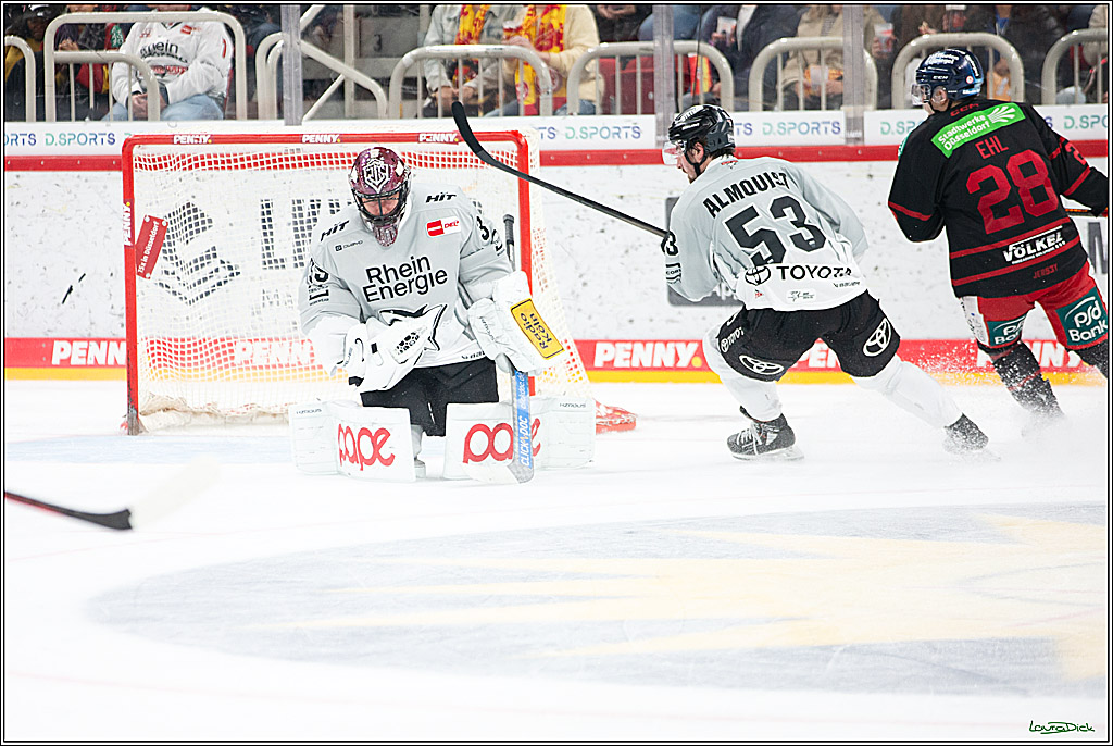 PENNY DEL; Duesseldorfer EG-Koelner Haie; Duesseldorf, 18.10.2024