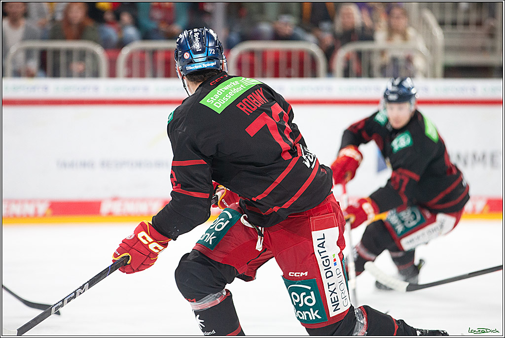 PENNY DEL; Duesseldorfer EG-Koelner Haie; Duesseldorf, 18.10.2024