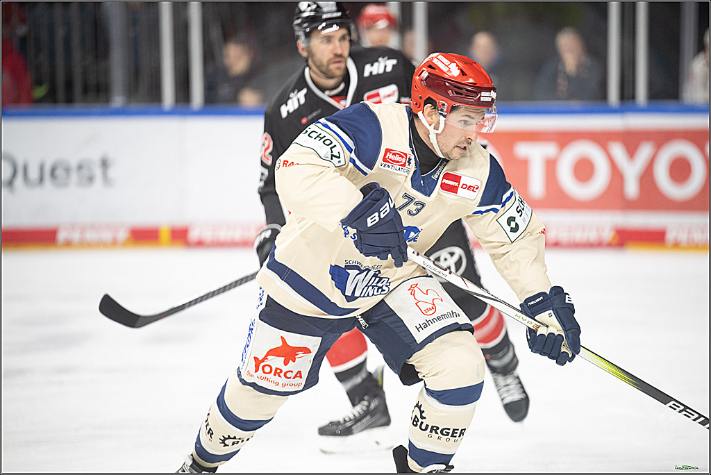 PENNY DEL; Koelner Haie-Schwenninger Wild Wings; Koeln, 01.12.2024