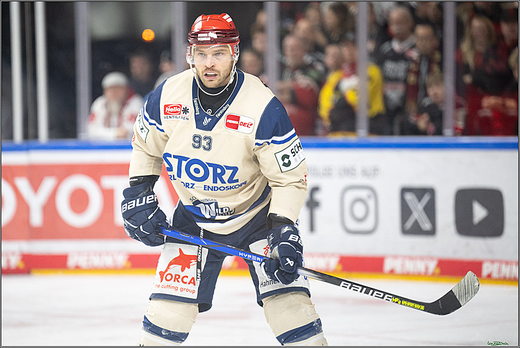PENNY DEL; Koelner Haie-Schwenninger Wild Wings; Koeln, 01.12.2024