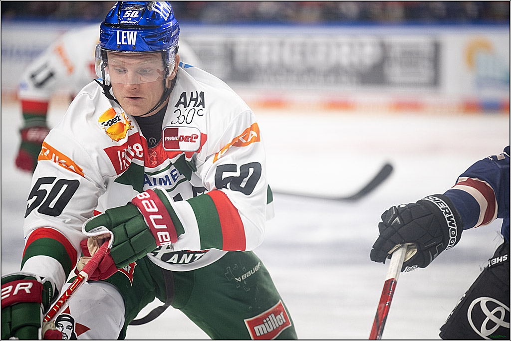 PENNY DEL; Koelner Haie-Augsburger Panther; Koeln, 08.12.2024