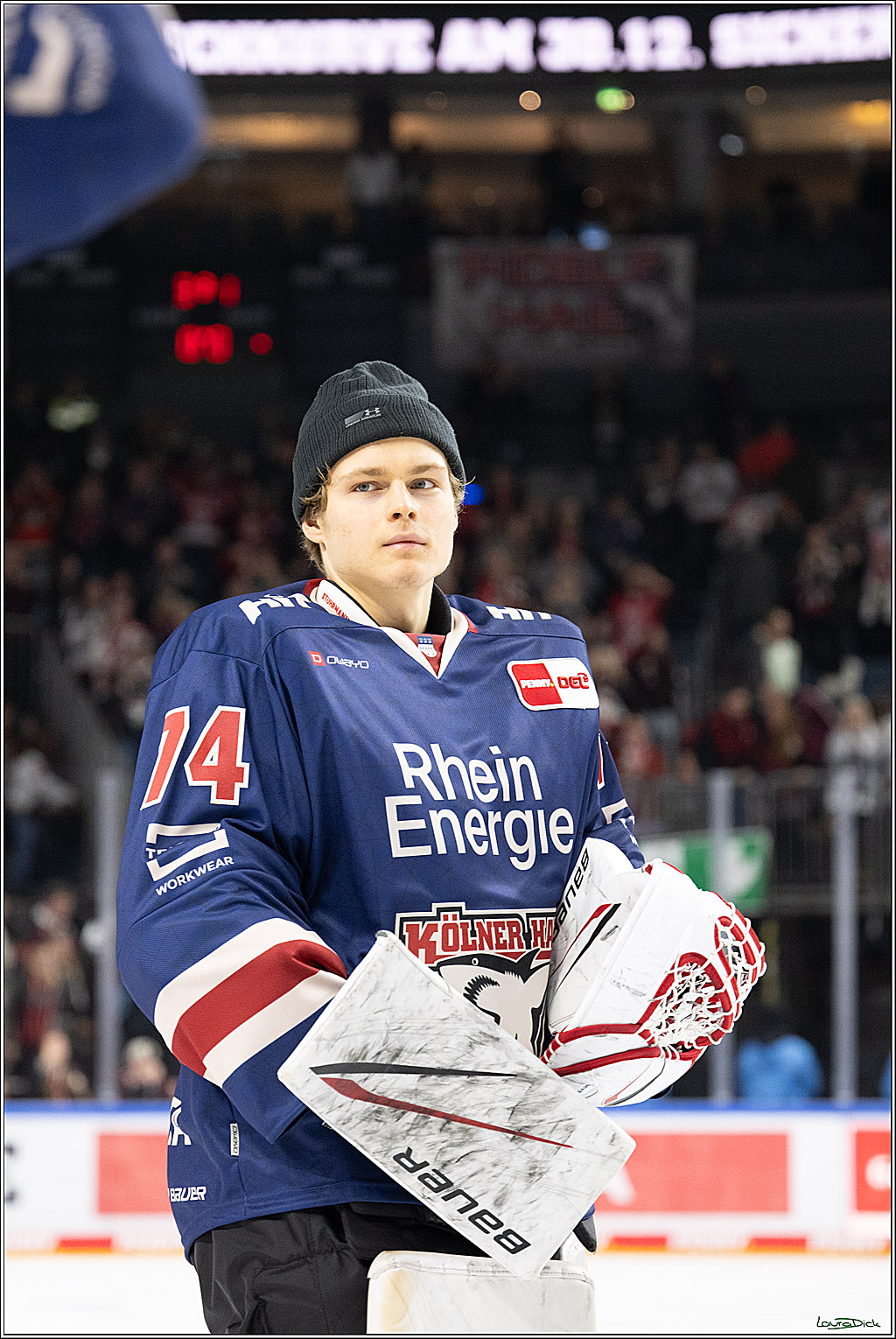 PENNY DEL; Koelner Haie-Augsburger Panther; Koeln, 08.12.2024