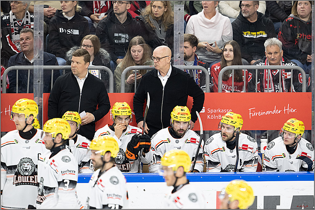 PENNY DEL 1; Kölner Haie - Löwen Frankfurt; Köln, 15.12.2024