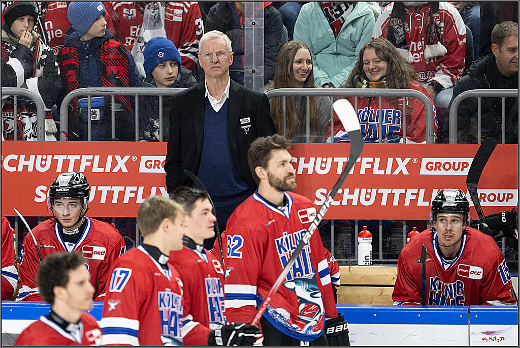 PENNY DEL 1; Kölner Haie - Löwen Frankfurt; Köln, 15.12.2024