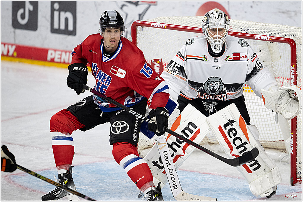 PENNY DEL 1; Kölner Haie - Löwen Frankfurt; Köln, 15.12.2024