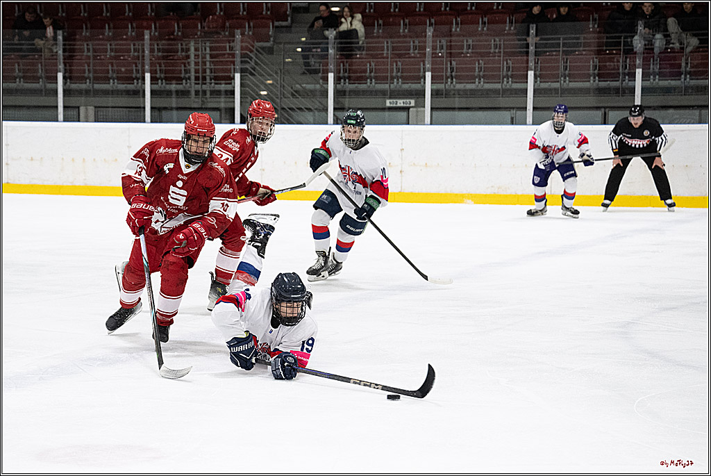 Freundschaftsspiel Junghaie U17 - Nationalmannschaft GRB U18; Köln, 18.12.2024