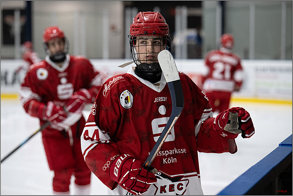 Freundschaftsspiel Junghaie U17 - Nationalmannschaft GRB U18; Köln, 18.12.2024