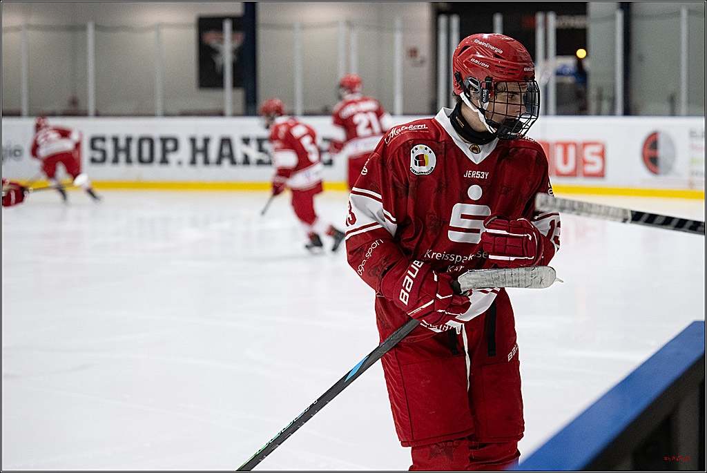 Freundschaftsspiel Junghaie U17 - Nationalmannschaft GRB U18; Köln, 18.12.2024
