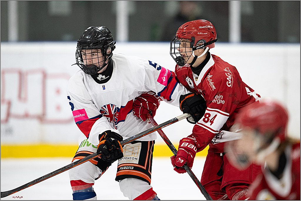 Freundschaftsspiel Junghaie U17 - Nationalmannschaft GRB U18; Köln, 18.12.2024