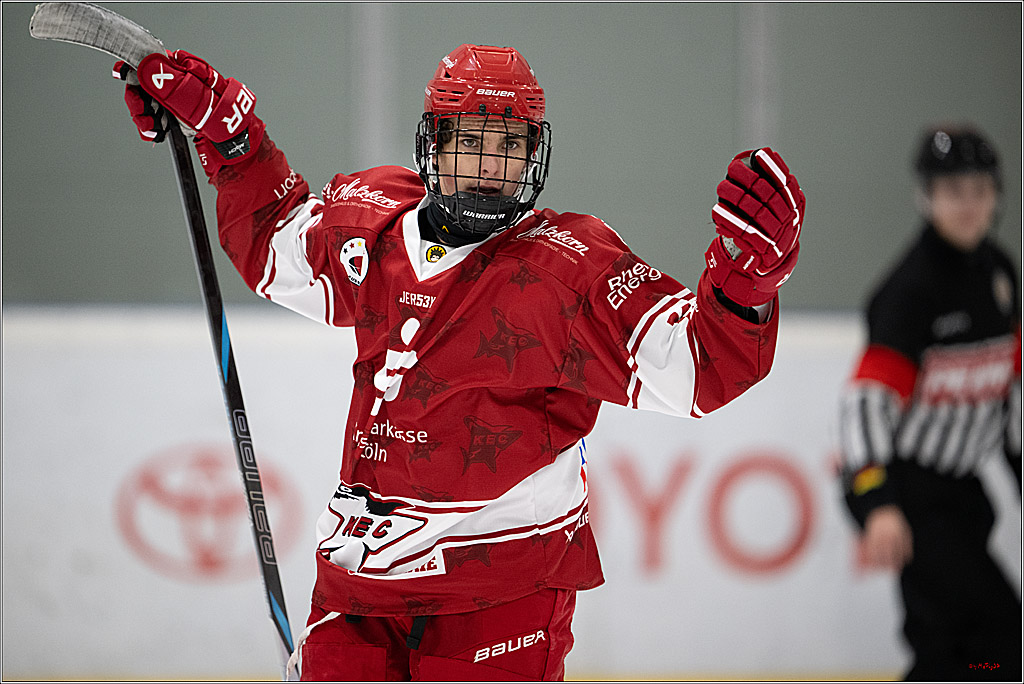 Freundschaftsspiel Junghaie U17 - Nationalmannschaft GRB U18; Köln, 18.12.2024