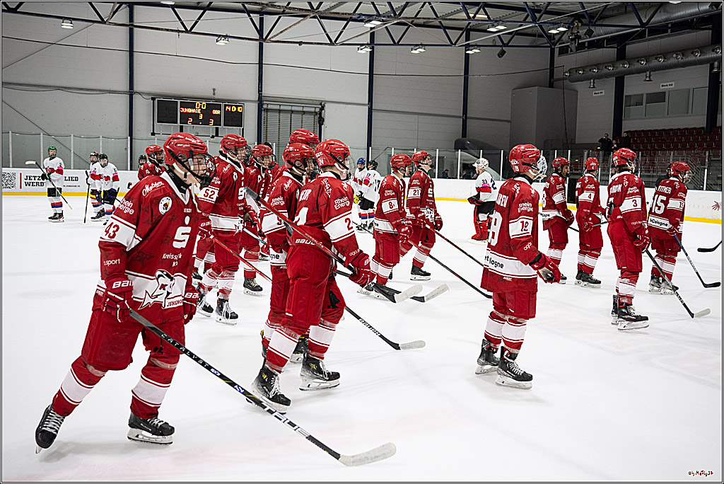Freundschaftsspiel Junghaie U17 - Nationalmannschaft GRB U18; Köln, 18.12.2024