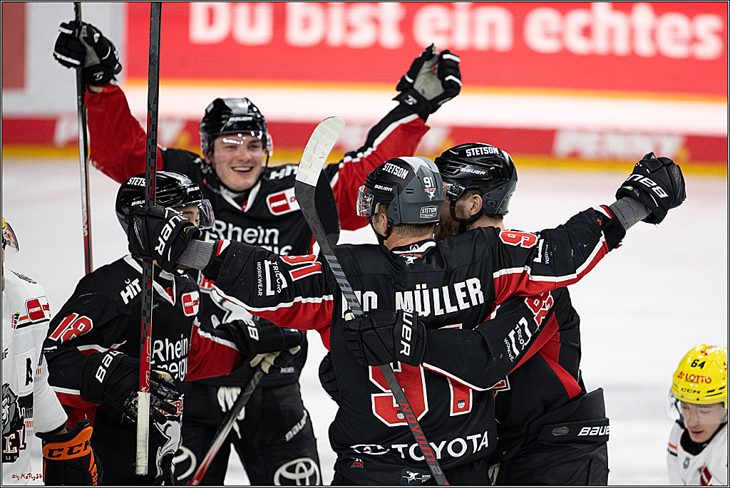 PENNY DEL 1; Kölner Haie - Löwen Frankfurt; Köln, 30.12.2024