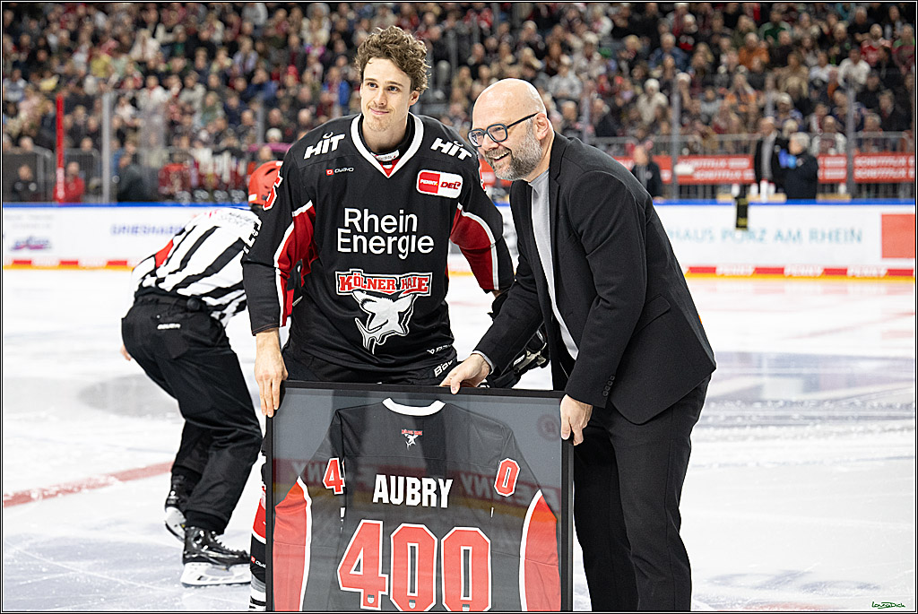 PENNY DEL; Koelner Haie- Loewen Frankfurt; Koeln, 30.12.2024